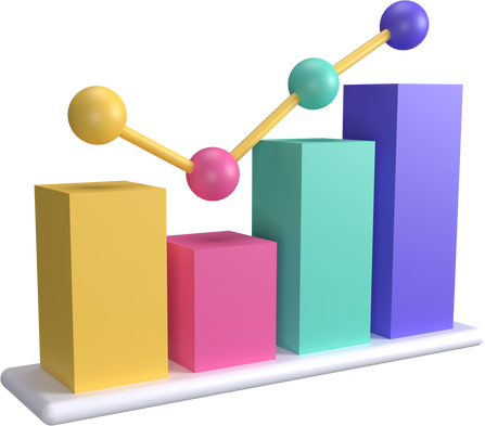 3D Chart Illustration